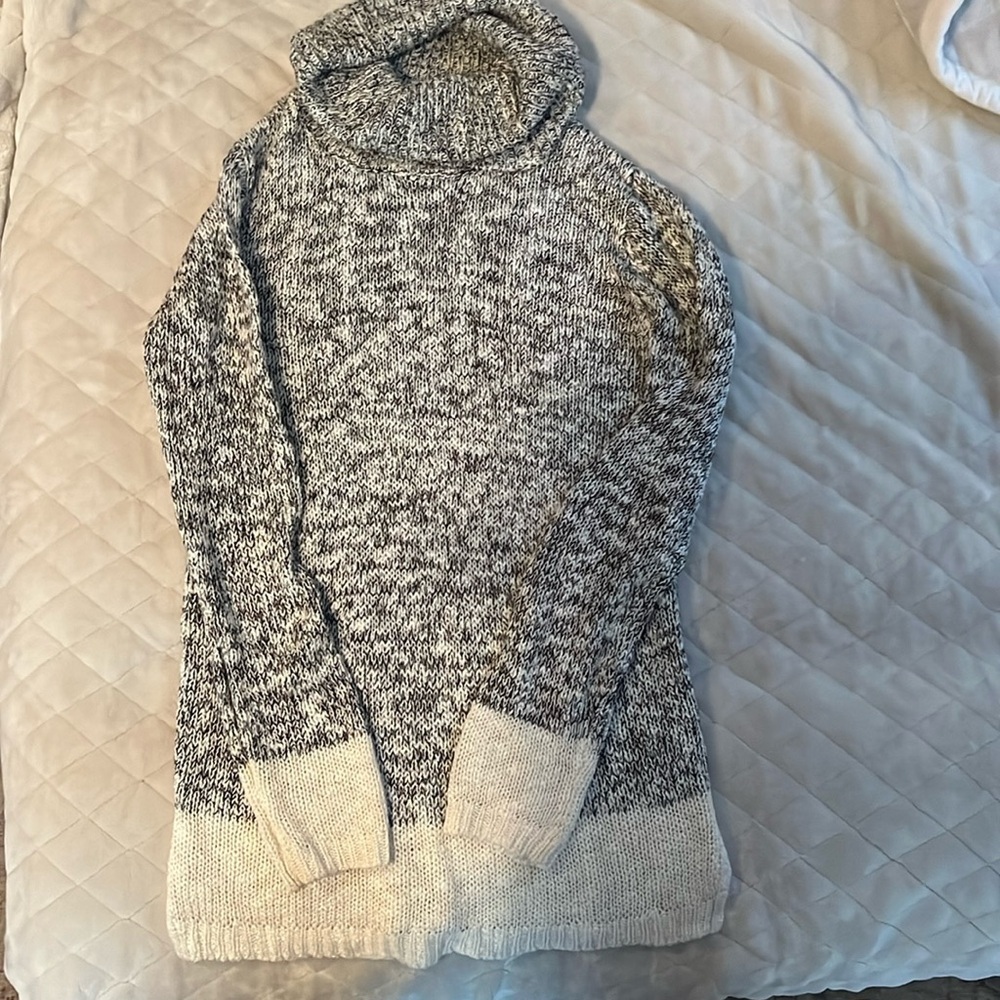 Cowl Turtleneck Neck Sweater